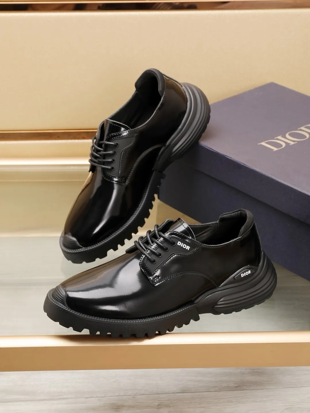 Factory P580💰[Dior] men's classic casual leather shoes🇺🇸 are on sale simultaneously, Italian original·The upper is made of original open-edge beaded cowhide➕original cowhide·inner, fine workmanship. Sole: Original outsole specially provided by the original factory⚠️Outsole. Comfortable, wear-resistant, non-slip, real-life photo🎬Can be worn with casual clothes or suits, light and comfortable on the feet. Size: 38-44 (45.46 customized)